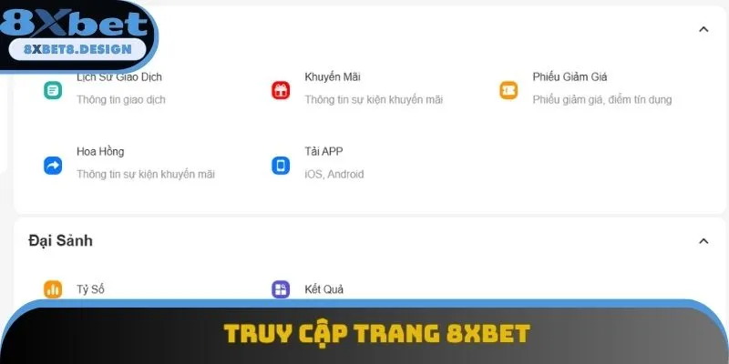 Hướng dẫn người chơi đăng nhập 8XBET nhanh chóng với 3 bước Hướng dẫn người chơi đăng nhập 8XBET nhanh chóng với 3 bước